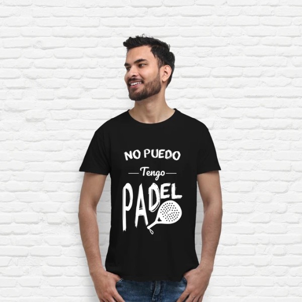 Camiseta hombre No puedo tengo padel