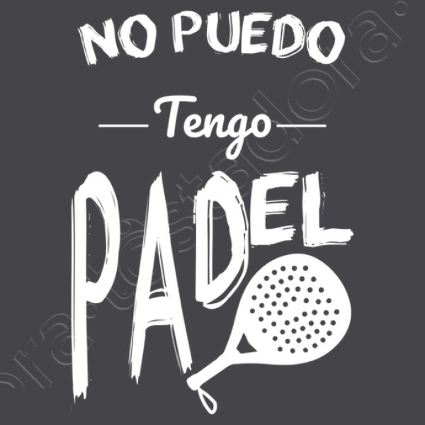 Camiseta hombre No puedo tengo padel