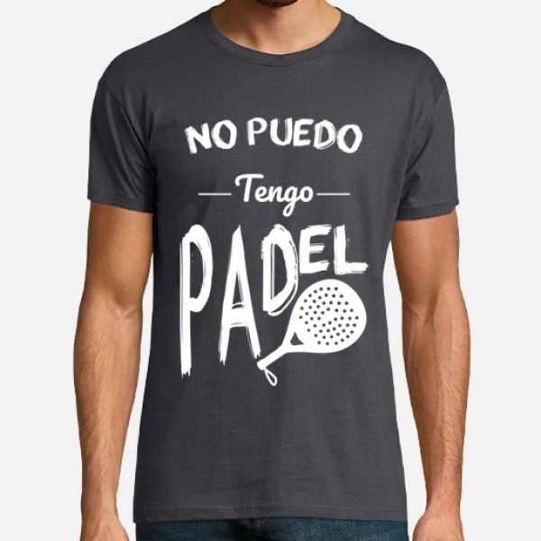 Camiseta hombre No puedo tengo padel