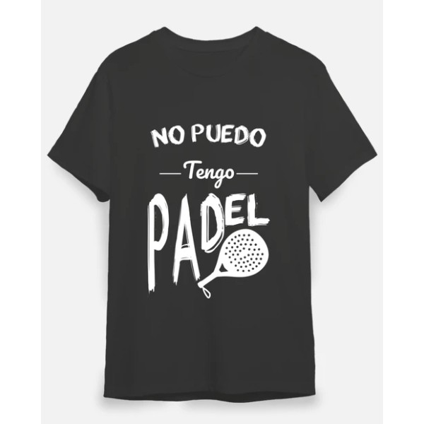 Camiseta hombre No puedo tengo padel