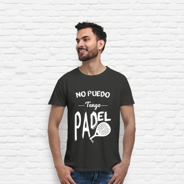 Camiseta hombre No puedo tengo padel