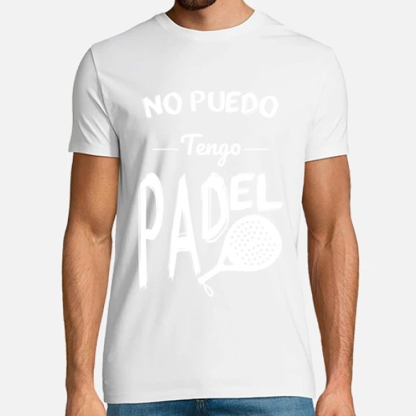 Camiseta hombre No puedo tengo padel