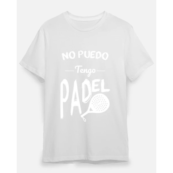 Camiseta hombre No puedo tengo padel
