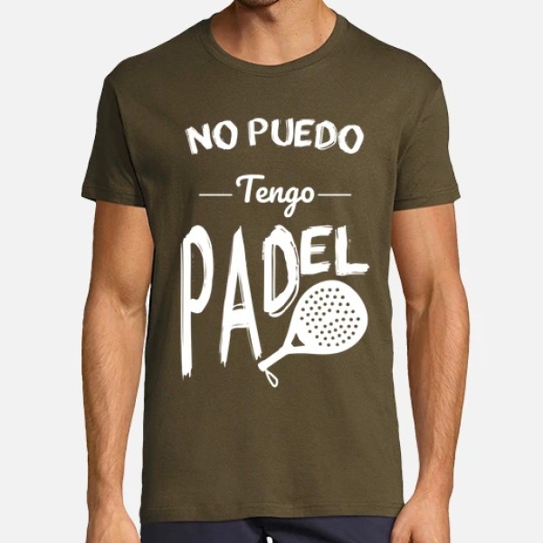 Camiseta hombre No puedo tengo padel
