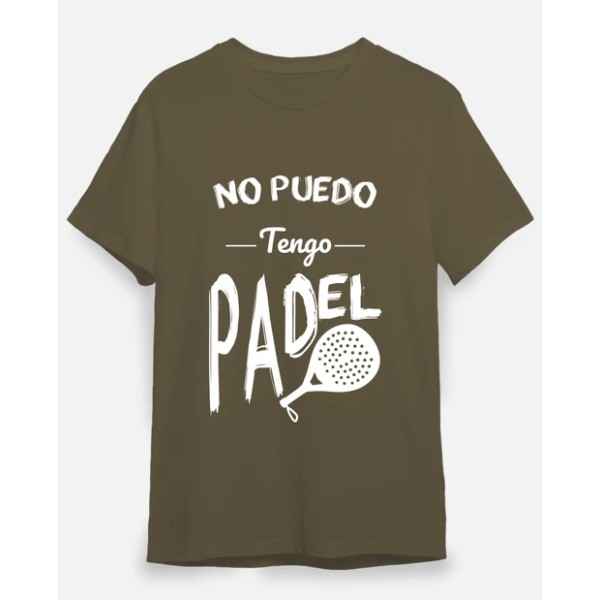 Camiseta hombre No puedo tengo padel