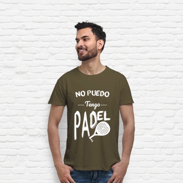 Camiseta hombre No puedo tengo padel