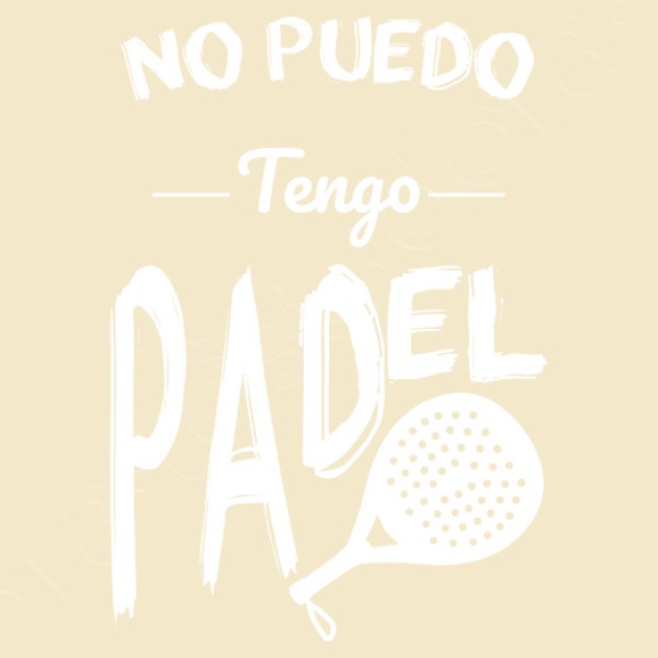 Camiseta hombre No puedo tengo padel