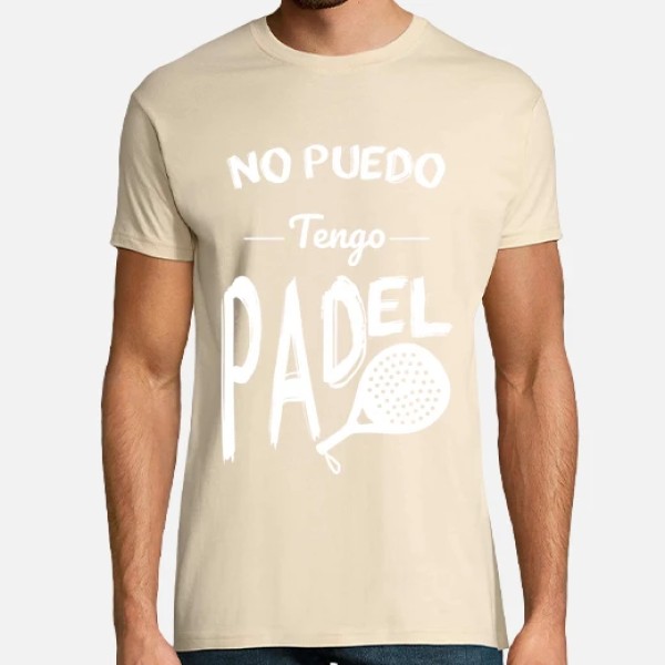 Camiseta hombre No puedo tengo padel