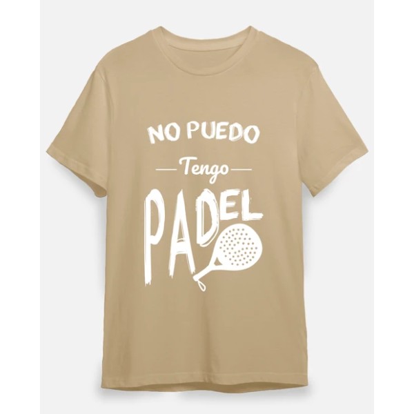Camiseta hombre No puedo tengo padel