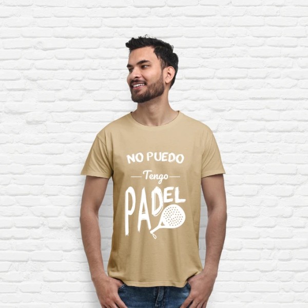 Camiseta hombre No puedo tengo padel