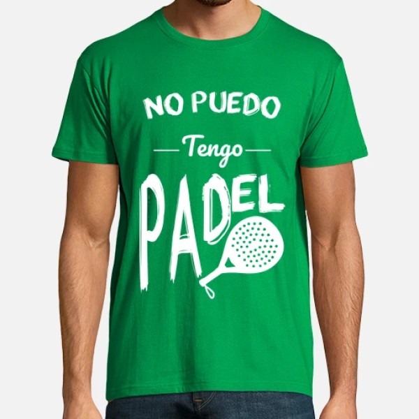 Camiseta hombre No puedo tengo padel