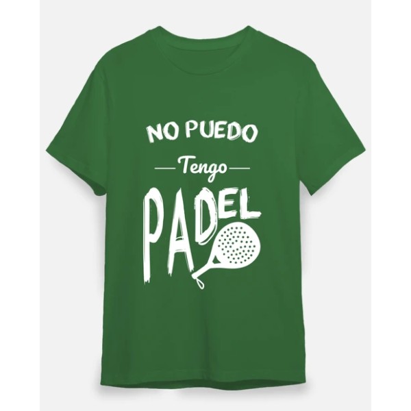 Camiseta hombre No puedo tengo padel