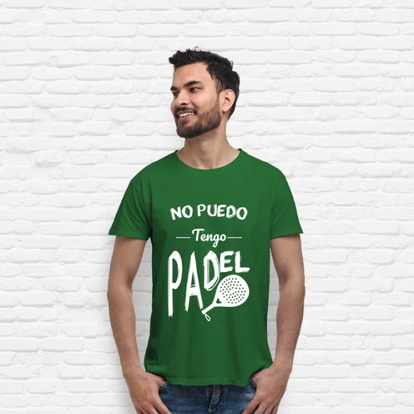 Camiseta hombre No puedo tengo padel