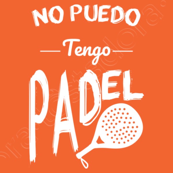 Camiseta hombre No puedo tengo padel