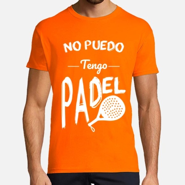 Camiseta hombre No puedo tengo padel
