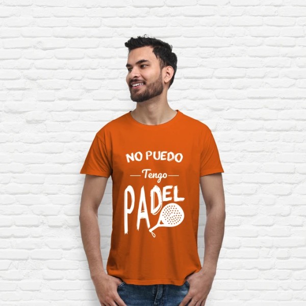 Camiseta hombre No puedo tengo padel
