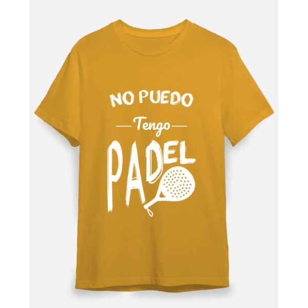 Camiseta hombre No puedo tengo padel