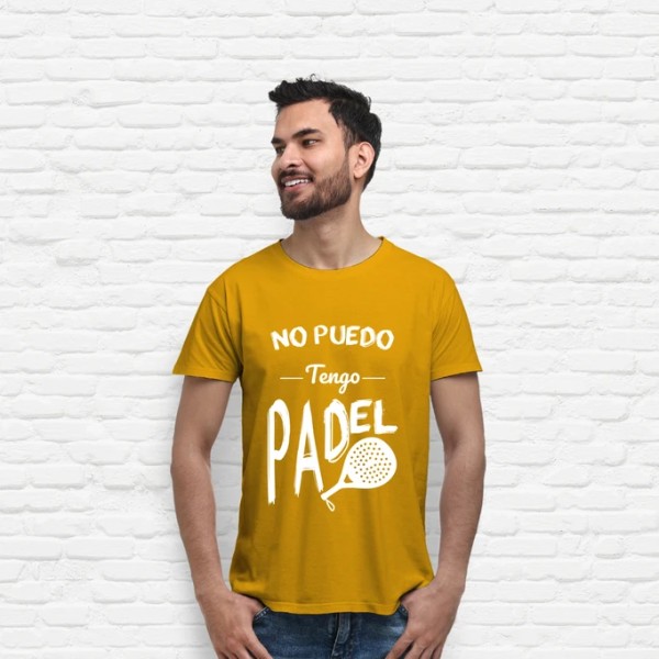 Camiseta hombre No puedo tengo padel