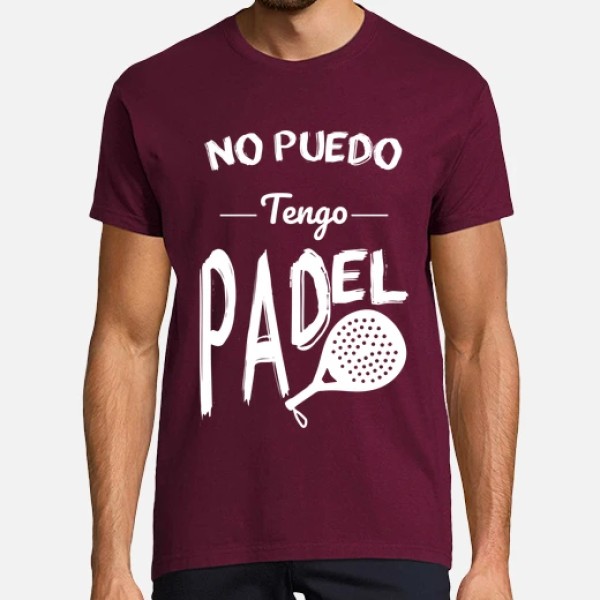 Camiseta hombre No puedo tengo padel
