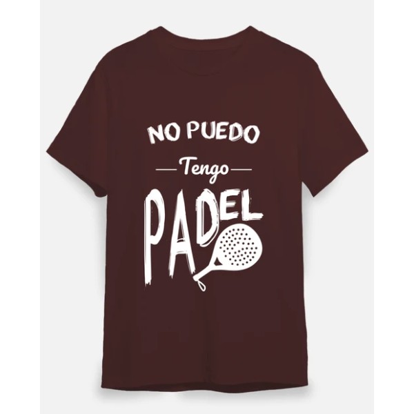 Camiseta hombre No puedo tengo padel