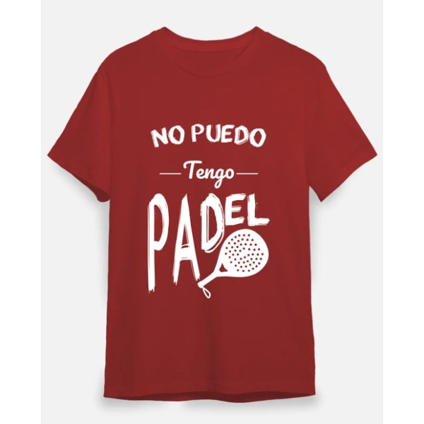 Camiseta hombre No puedo tengo padel