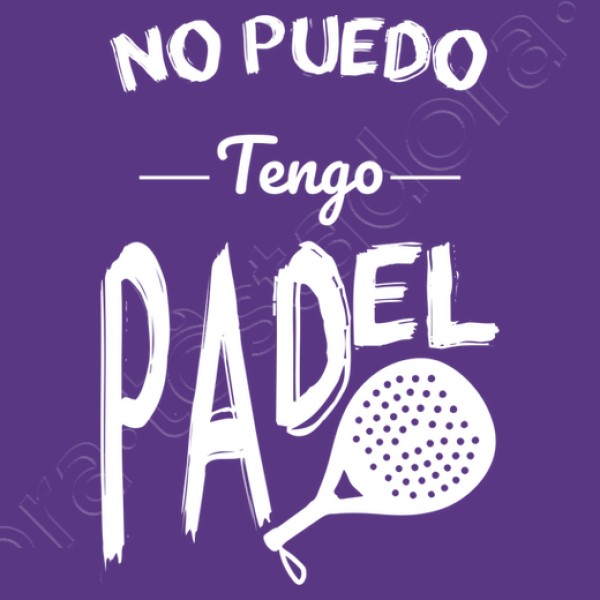 Camiseta hombre No puedo tengo padel