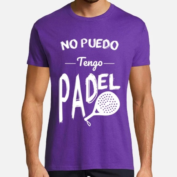 Camiseta hombre No puedo tengo padel
