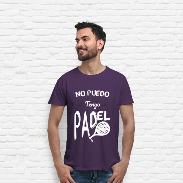 Camiseta hombre No puedo tengo padel