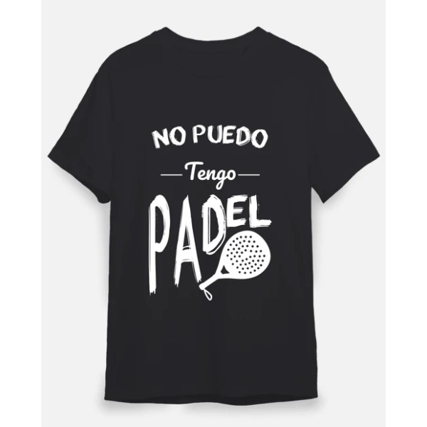 Camiseta hombre No puedo tengo padel