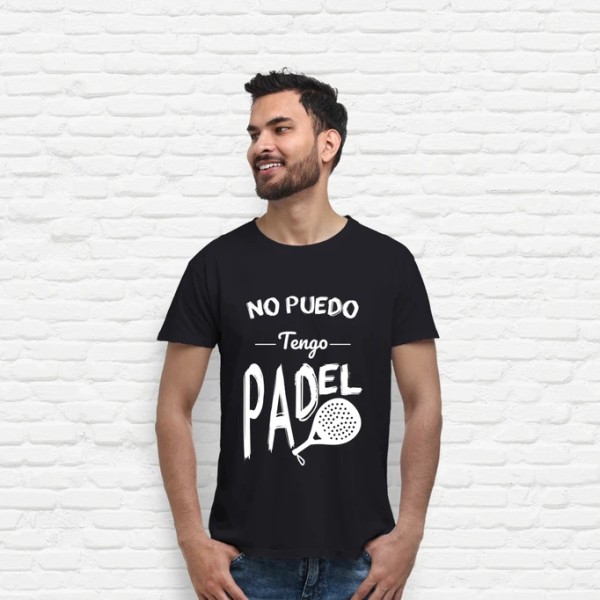 Camiseta hombre No puedo tengo padel