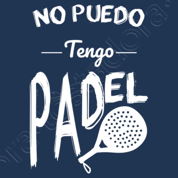Camiseta hombre No puedo tengo padel