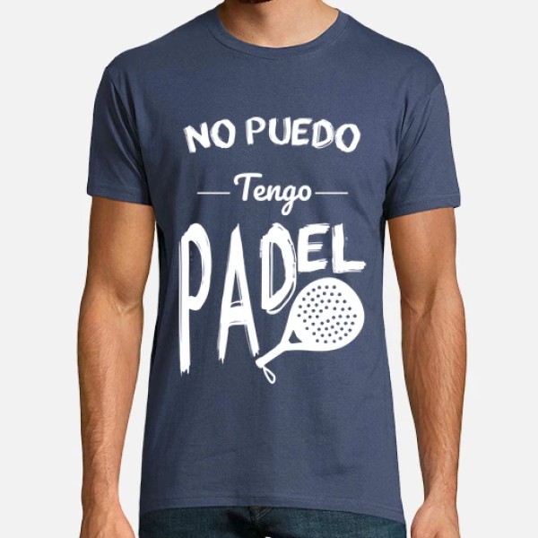 Camiseta hombre No puedo tengo padel