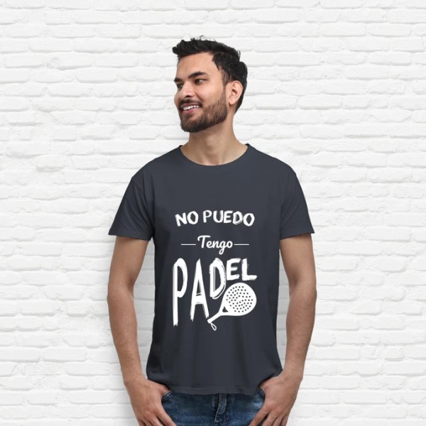 Camiseta hombre No puedo tengo padel