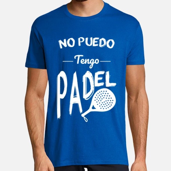 Camiseta hombre No puedo tengo padel