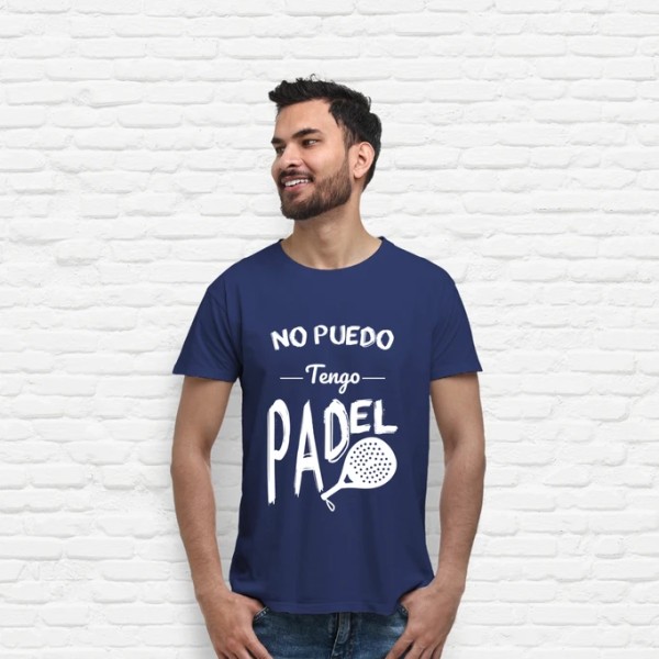 Camiseta hombre No puedo tengo padel