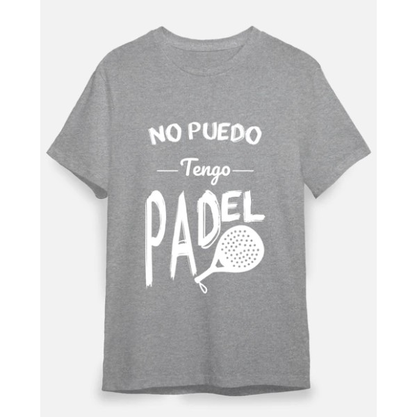 Camiseta hombre No puedo tengo padel