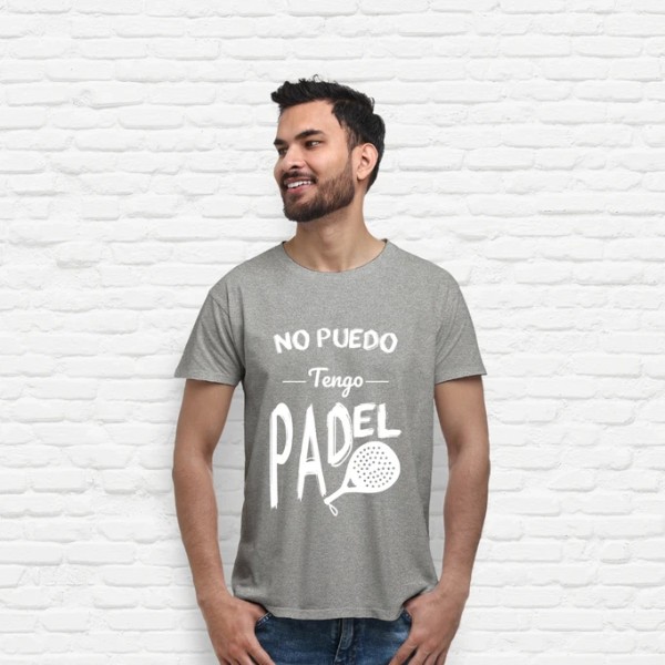 Camiseta hombre No puedo tengo padel