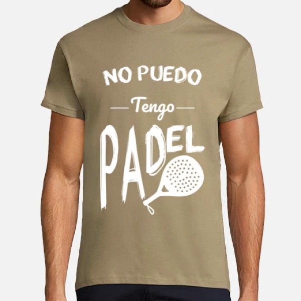 Camiseta hombre No puedo tengo padel