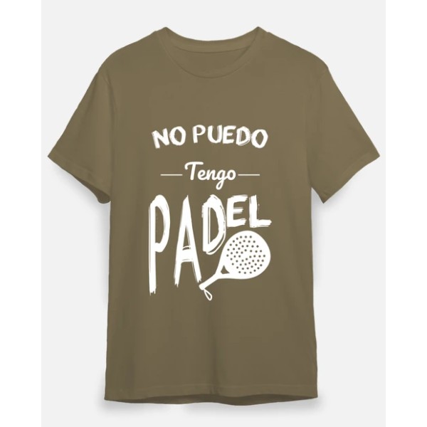 Camiseta hombre No puedo tengo padel