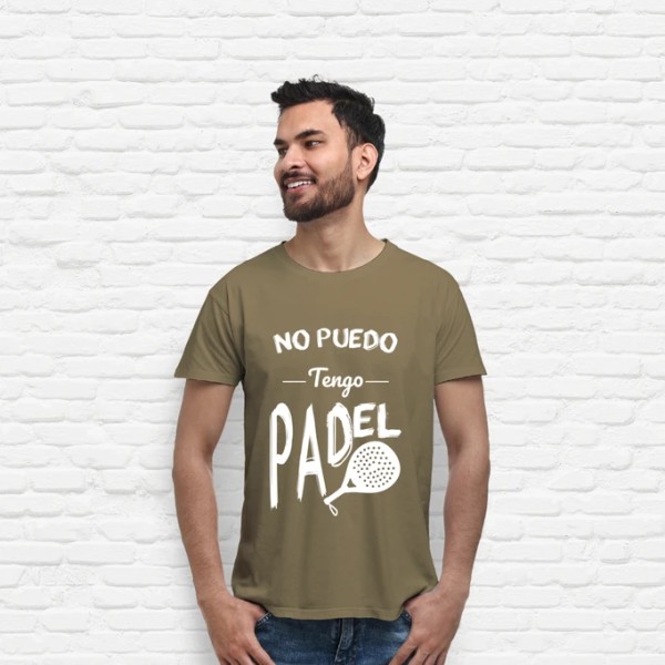 Camiseta hombre No puedo tengo padel