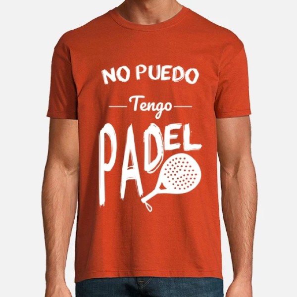 Camiseta hombre No puedo tengo padel