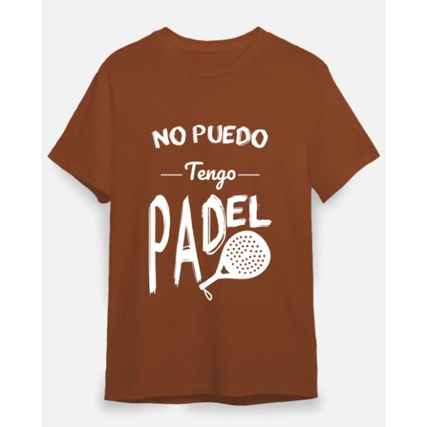 Camiseta hombre No puedo tengo padel