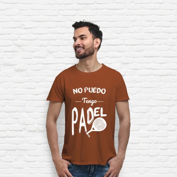 Camiseta hombre No puedo tengo padel