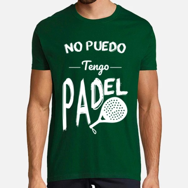 Camiseta hombre No puedo tengo padel