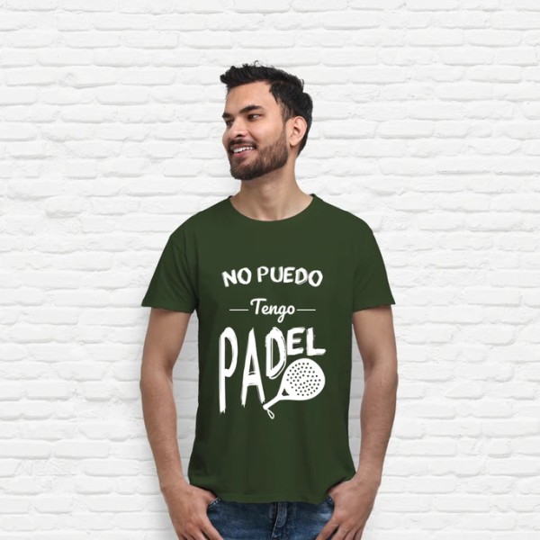 Camiseta hombre No puedo tengo padel