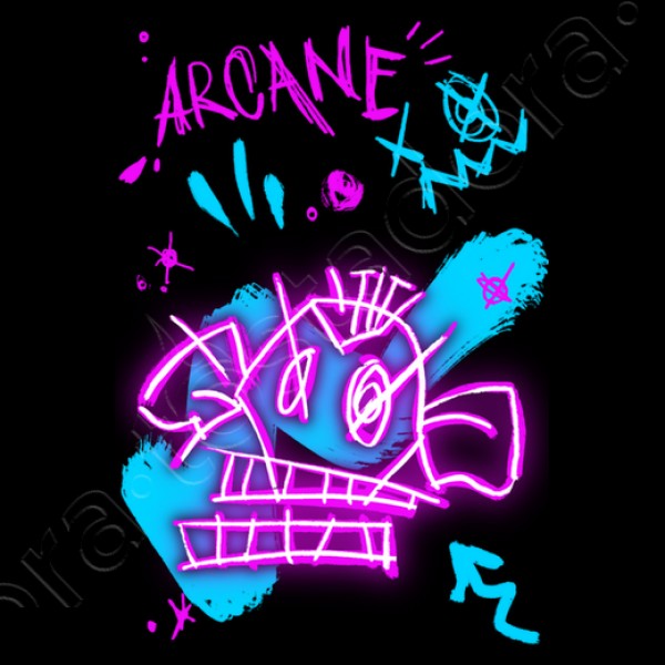 Camiseta Arcane dibujos Jinx