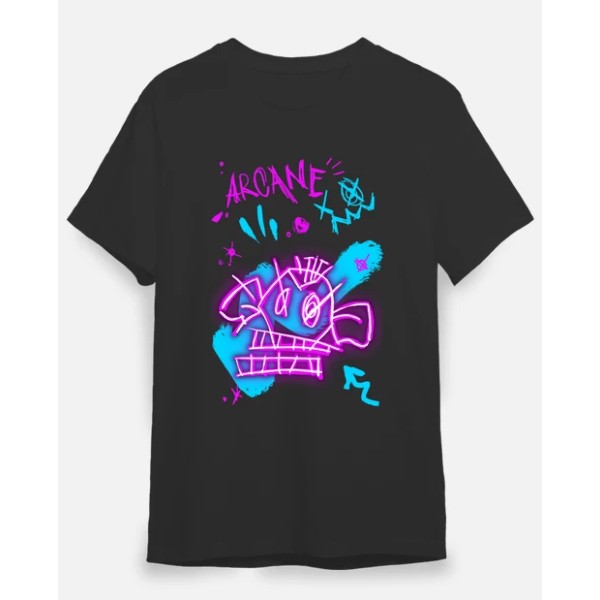 Camiseta Arcane dibujos Jinx