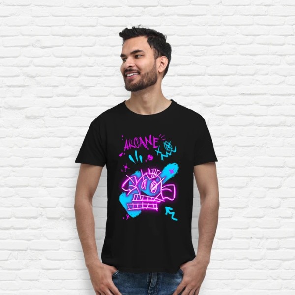 Camiseta Arcane dibujos Jinx