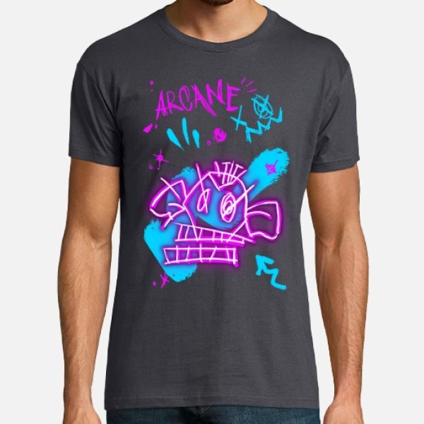 Camiseta Arcane dibujos Jinx