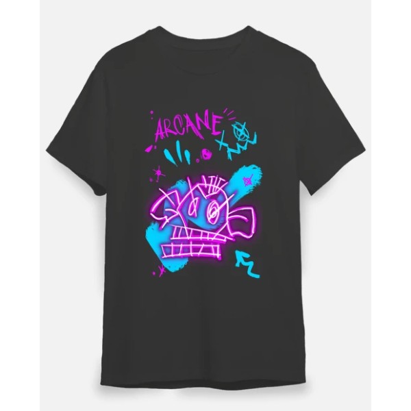 Camiseta Arcane dibujos Jinx